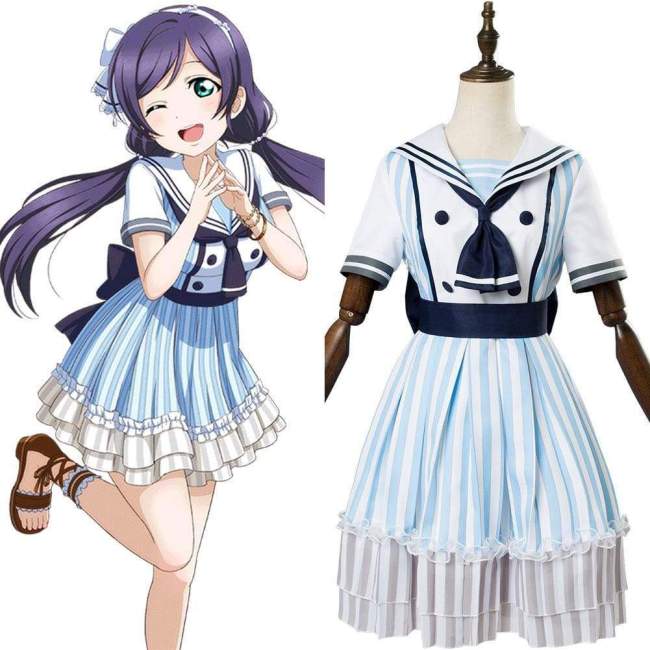 Lovelive Nozomi Tojo Dress Uniform Cosplay Costume Ssr Pirate Ver