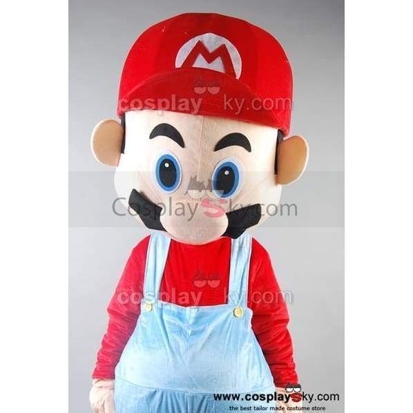 Super Mario Bros. Mario Mascot Costume Adult Size