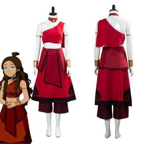 Avatar: The Last Airbender Katara Women Dress Outfit Halloween Carnival Costume Cosplay Costume