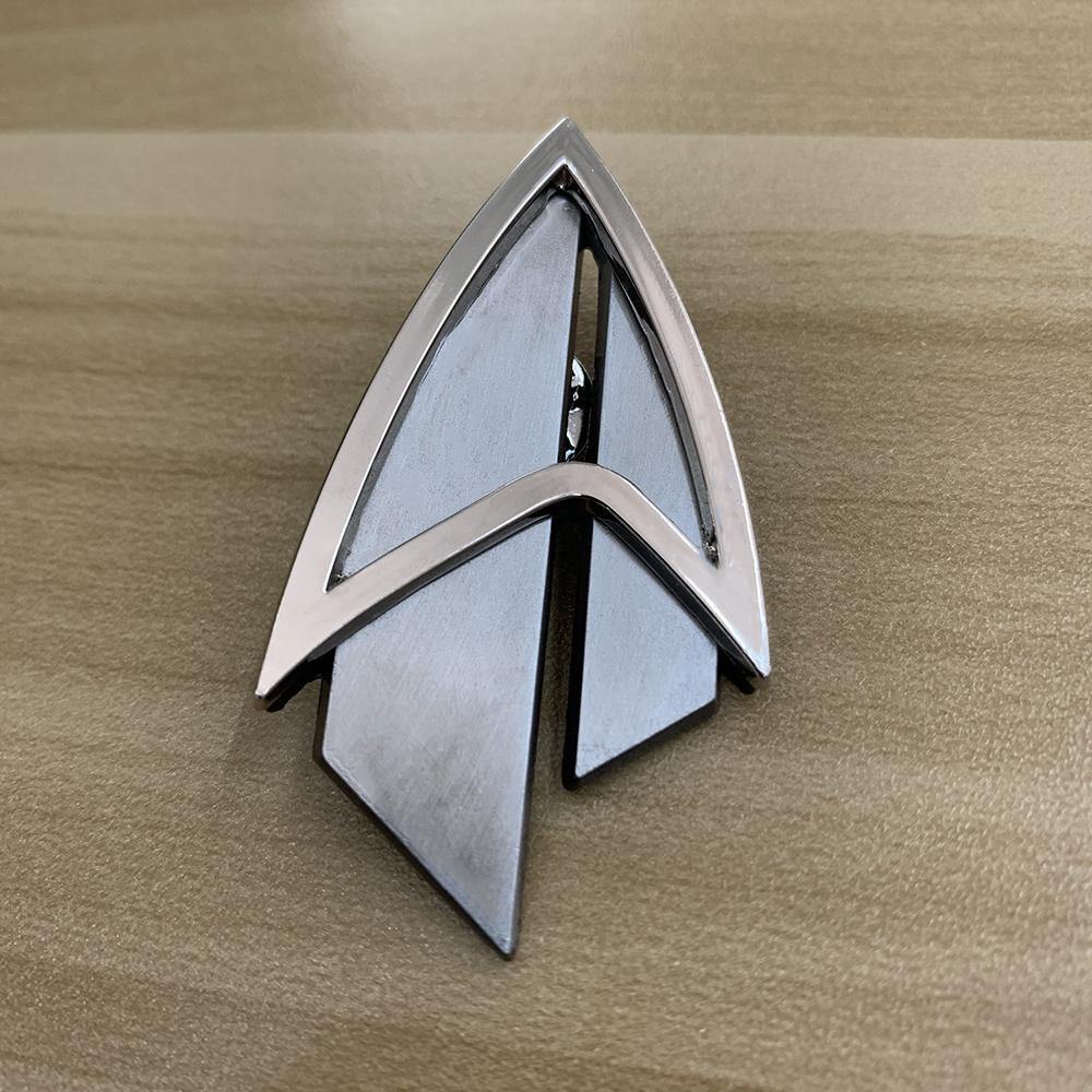 For Admiral JL Picard Pin The Next Generation Communicator Pin Brooches Badges 