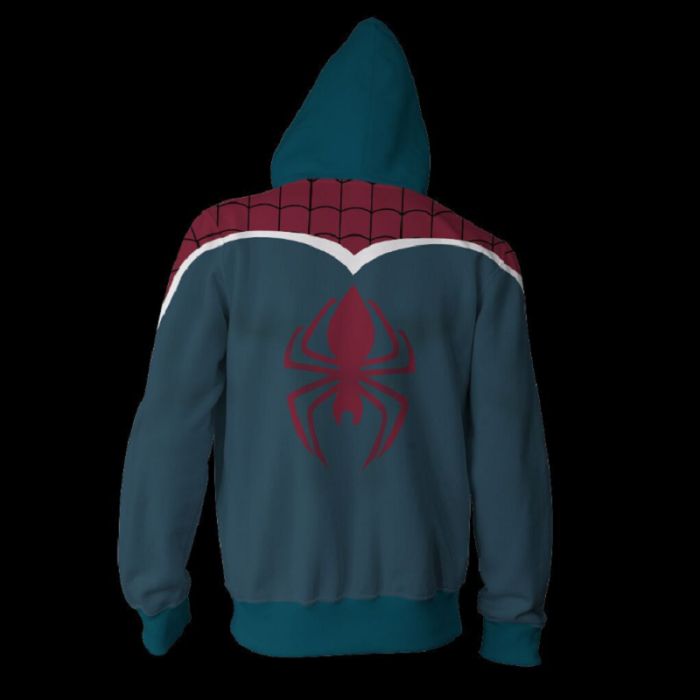 Avengers Spider-Man Hoodie - Zip Up Hoodie Csos806