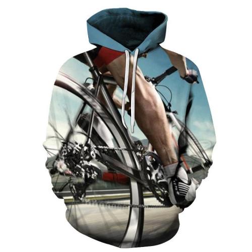 Bicycles & Calves 3D - Sweatshirt, Hoodie, Pullover