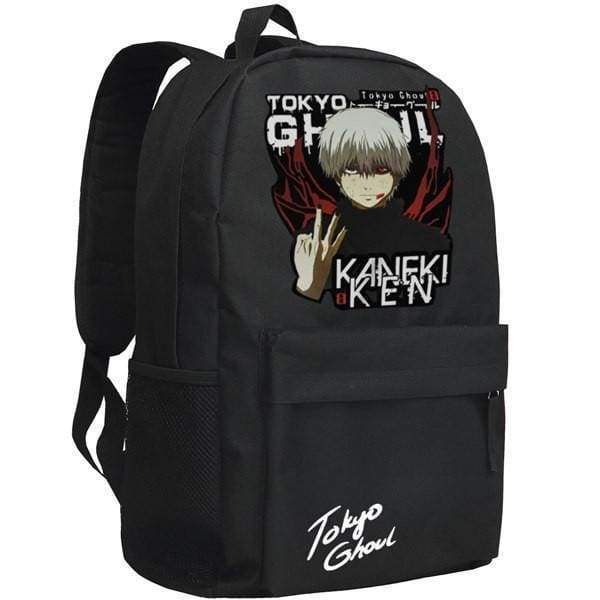 Tokyo Ghoul Kaneki Ken Black Backpack Knapsack Bag