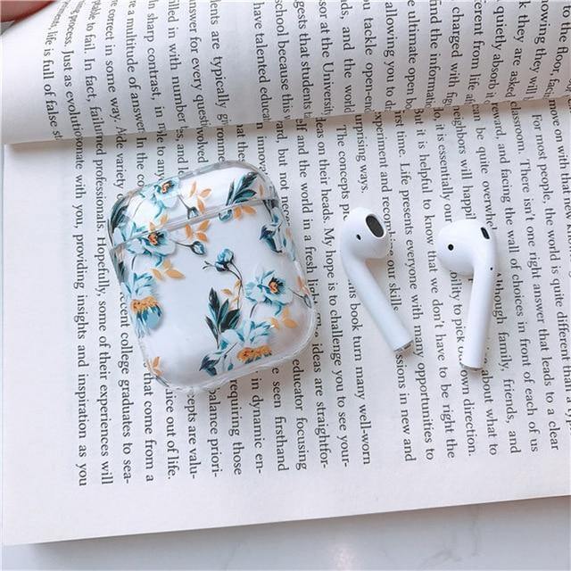 Tropical Fruity Summer Flamingo Apple Airpods Protective Case Cover