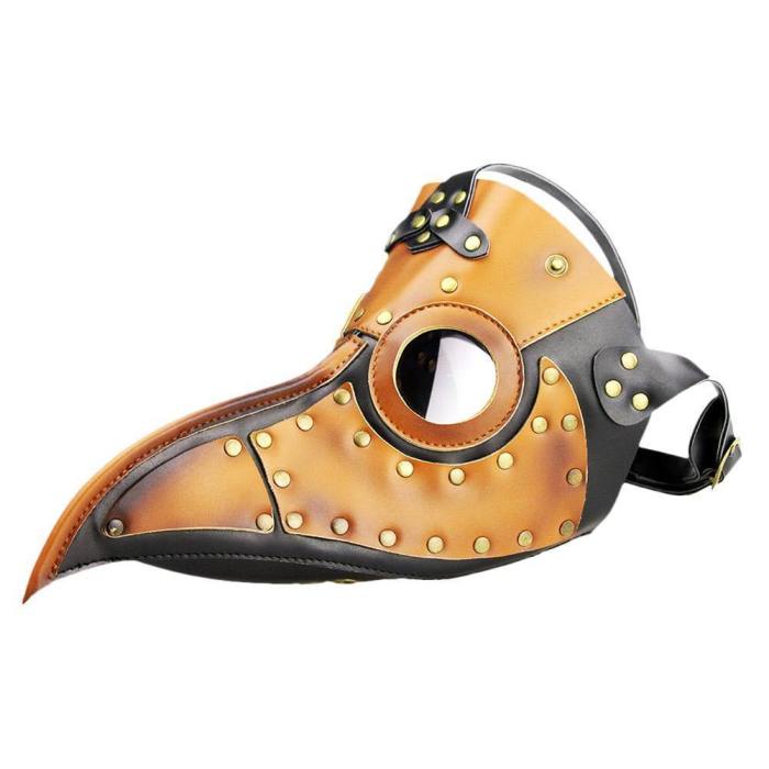 Plague Doctor Mask Long Nose Bird Steampunk Beak Mask Cosplay Props