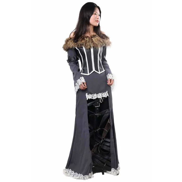 Final Fantasy X Ff10 Lulu Outfit Cosplay Costume