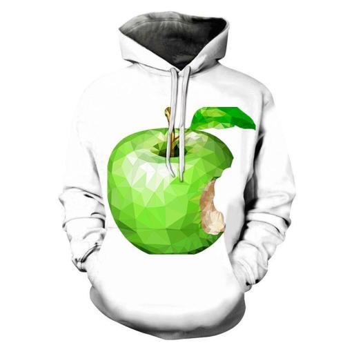 Green Apples 3D - Sweatshirt, Hoodie, Pullover