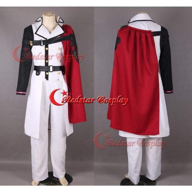 Seraph Of The Crowley Eusford Vampires Uniform Anime Cosplay Costume