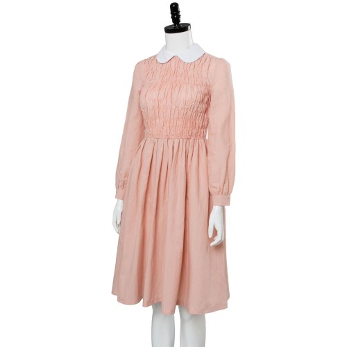 Stranger Things Eleven Millie Bobby Brown Dress Cosplay Costume