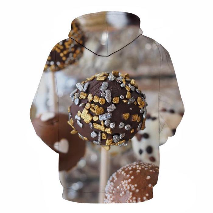 Chocolate Cake Pop 3D - Sweatshirt, Hoodie, Pullover