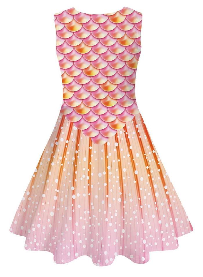 Mermaid Dress Cute Graphic Sundress
