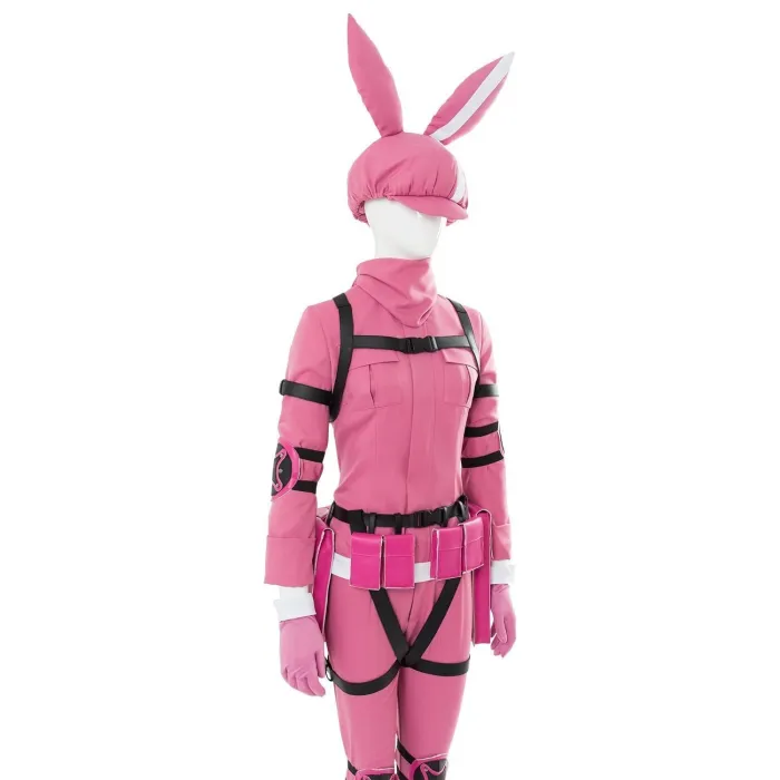 Sword Art Online Alternative - Gun Gale Online  Llenn Outfit Cosplay Costume