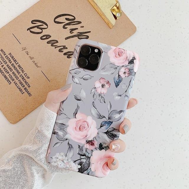 Vintage Rose Flower Phone Case