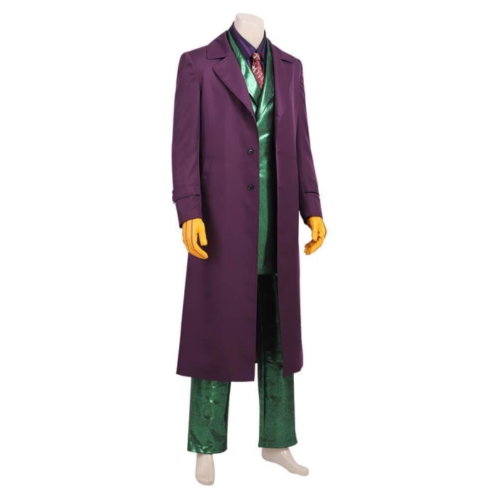 Movie The Joker Classic Purple Cosplay Suit