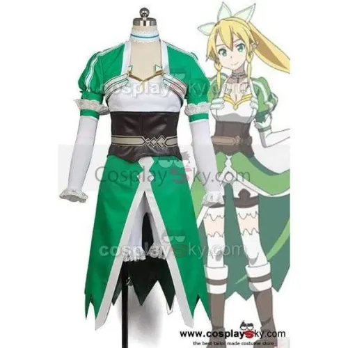 Sword Art Online Leafa Suguha Kirigaya Cosplay Costume