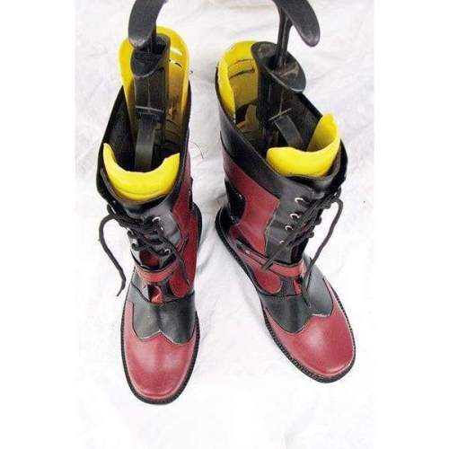 Tales Of The Abyss Luke Fone Fabre Cosplay Boots Red
