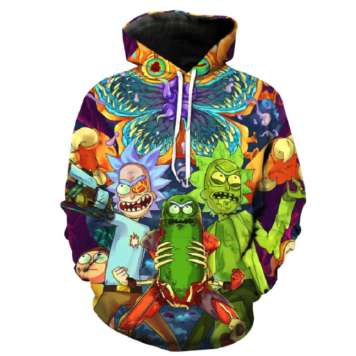 Rick And Morty Pullover Hoodie Csos882