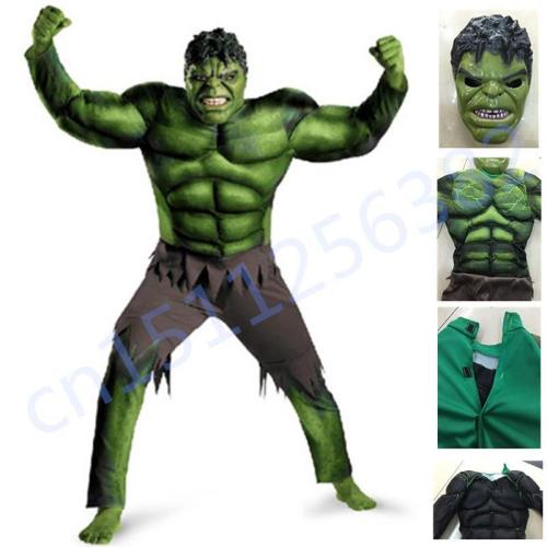 The Avengers Hulk Costume For Boys Cosplay Halloween Costume For Kids