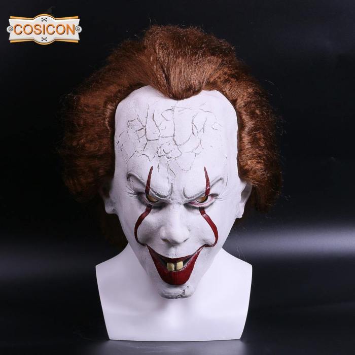 Stephen King'S Movie It  Pennywise Clown Cosplay Mask