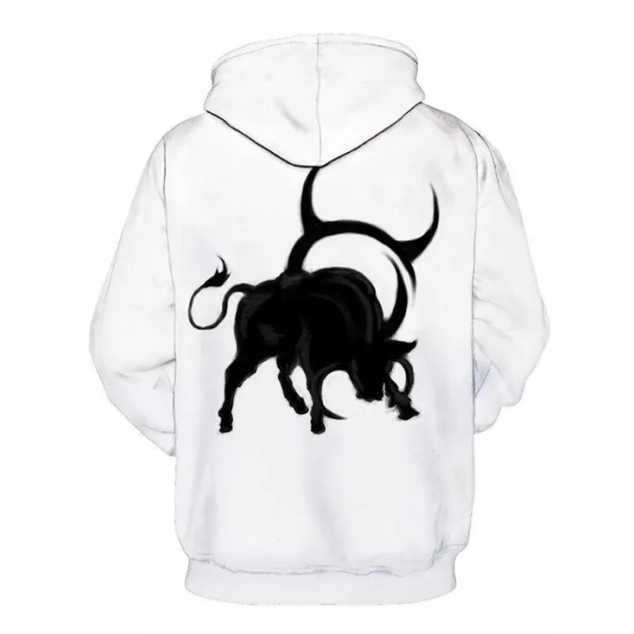 The Black Taurus- April 21 To May 21 3D Sweatshirt Hoodie Pullover