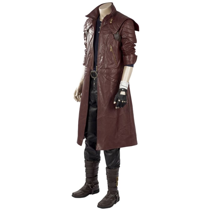 Devil May Cry 5 Dante Outfit Trenchcoat Cosplay Costume Whole Set