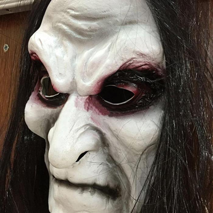 Halloween Zombie Mask Props Grudge Ghost Hedging Sorcerer Ghost Scary Mask