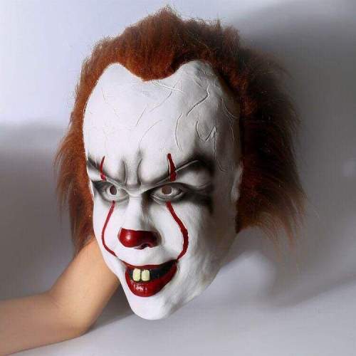 It Movie Pennywise The Clown Mask Cosplay Props