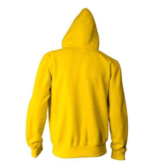 One Punch Man Hoodies - Anime Oppai Zip Up Hooded Sweatshirt