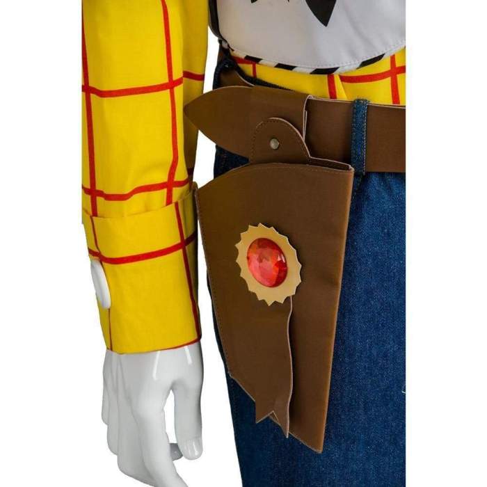 Toy Story 4 Woody Cowboy Outfit Cosplay Costume Adults
