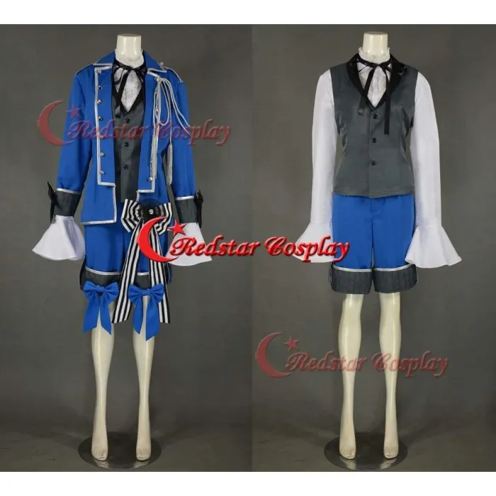 Kuroshitsuji Ciel Phantomhive Cosplay Costume (Blue) Black Butler Cosplay