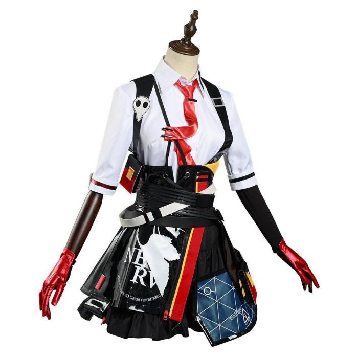 Honkai Impact 3Rd  X Eva Neon Genesis Evangelion Asuka Langley Soryu Shirt Skirt Outfits Halloween Carnival Suit Cosplay Costume
