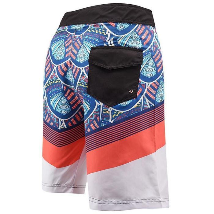 Men'S Beach Board Shorts Mandala Patterns Swimming Pants