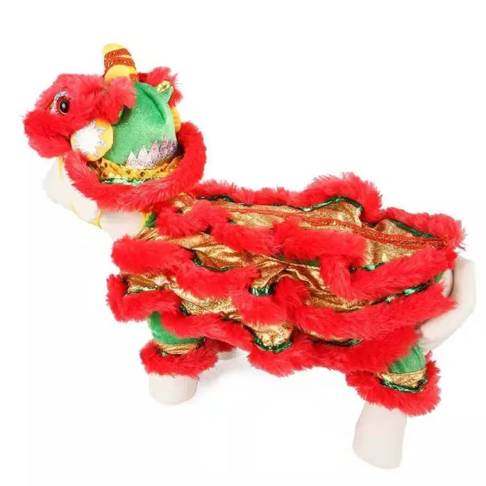 Lion Dance Dog Costume