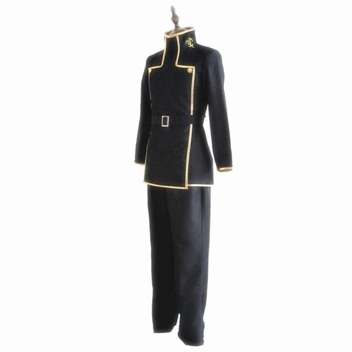 Code Geass Lelouch Lamperouge Cosplay Costumes Japanese Anime School Uniform For Boys