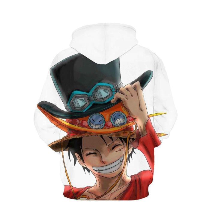 One Piece Hoodie - Monkey D. Luffy Pullover Hoodie Csso013