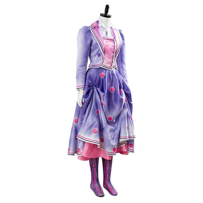 Jane Banks A Cover Is Not The Book Cosplay Hand Panted  Mary Poppins Returns 2 Suit Cosplay Costume