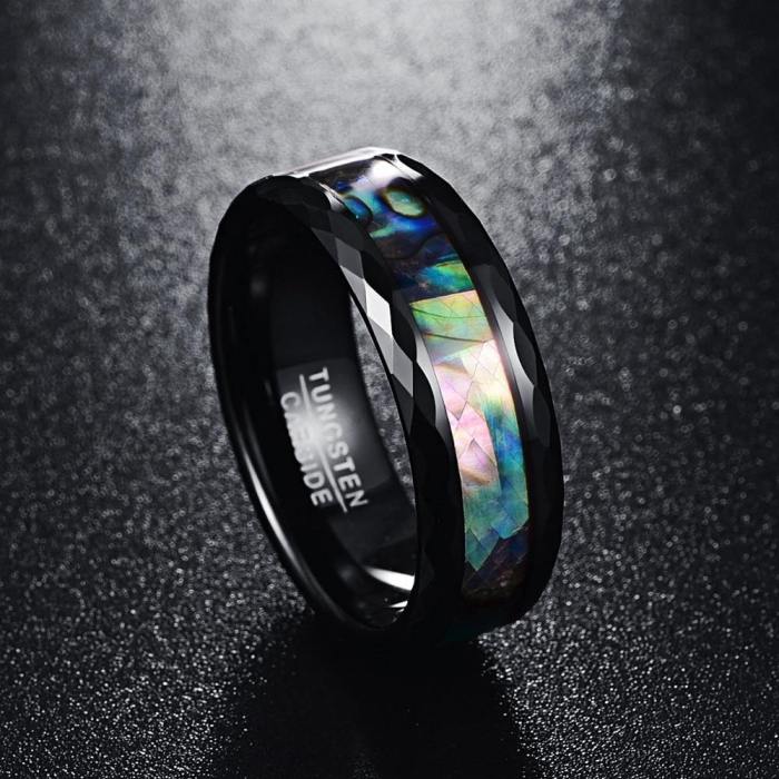 Ocean Rainbow Zircon Ring