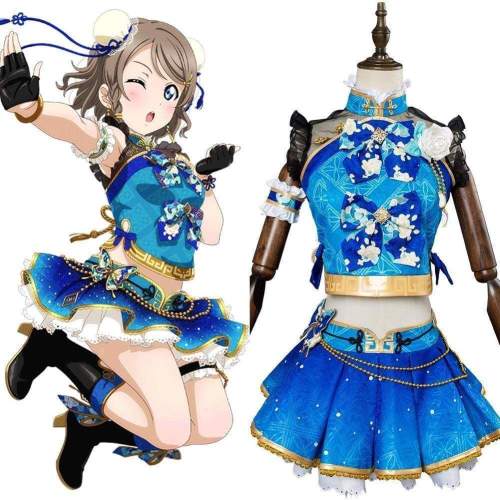 Lovelive Aqours China Dress Ver Watanabe You Cosplay Costume