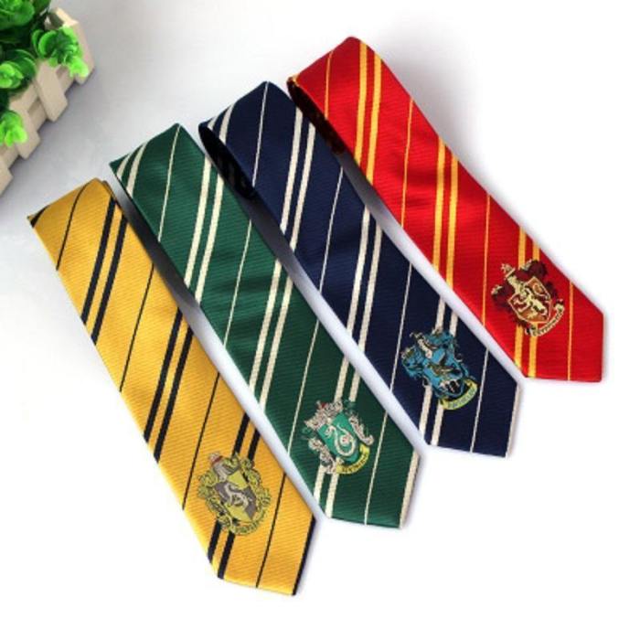 Harry Potter  Gryffindor/Slytherin/Hufflepuff/Ravenclaw Necktie Cosplay Tie