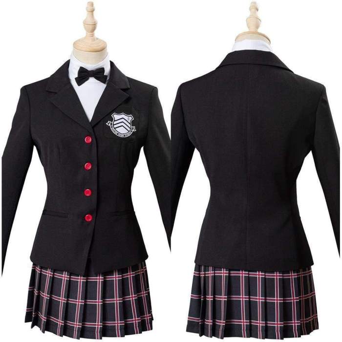 Persona 5 The Royal Yoshizawa Kasumi School Uniform Cosplay Costume