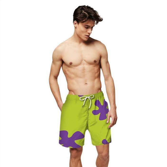 Green Beach Board Shorts