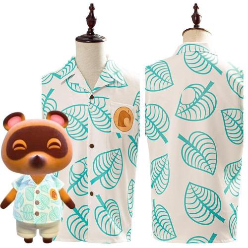 Animal Crossing Tom Nook Shirt Cosplay Costume