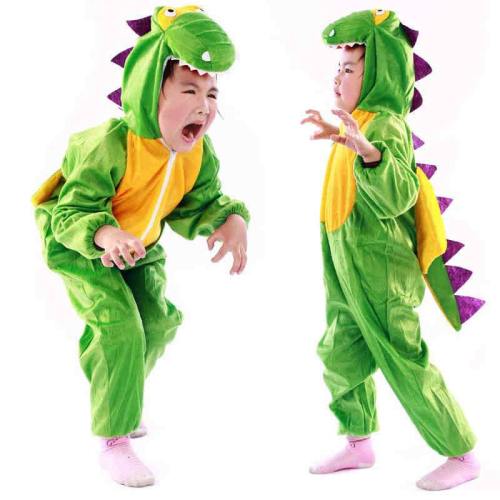 Boy Girl Cute Cartoon Animal Dinosaur Costume  Clothing For Kids Children'S Day Costumes