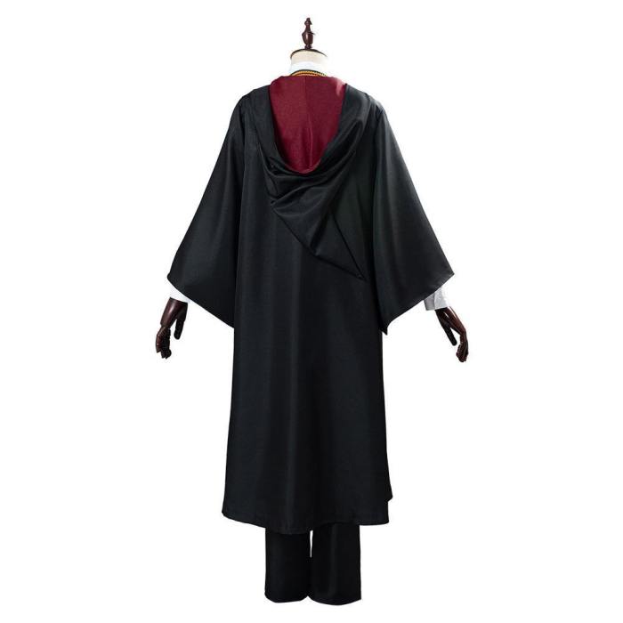 Harry Potter School Uniform  Gryffindor Robe Cloak Outfit Halloween Carnival Costume Cosplay Costume