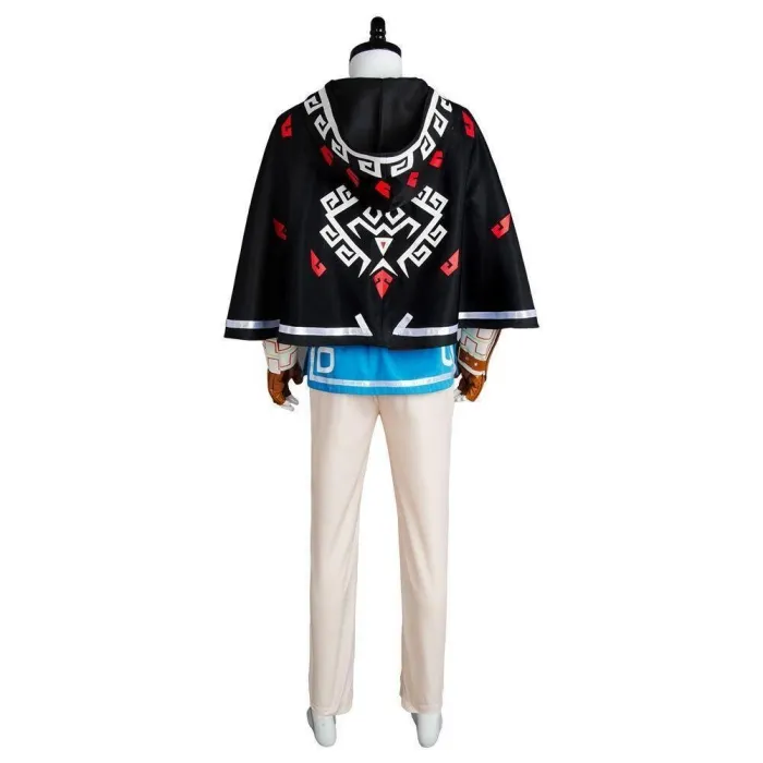The Legend Of Zelda: Breath Of The Wild Link Suit Uniform Cosplay Costume Outfit