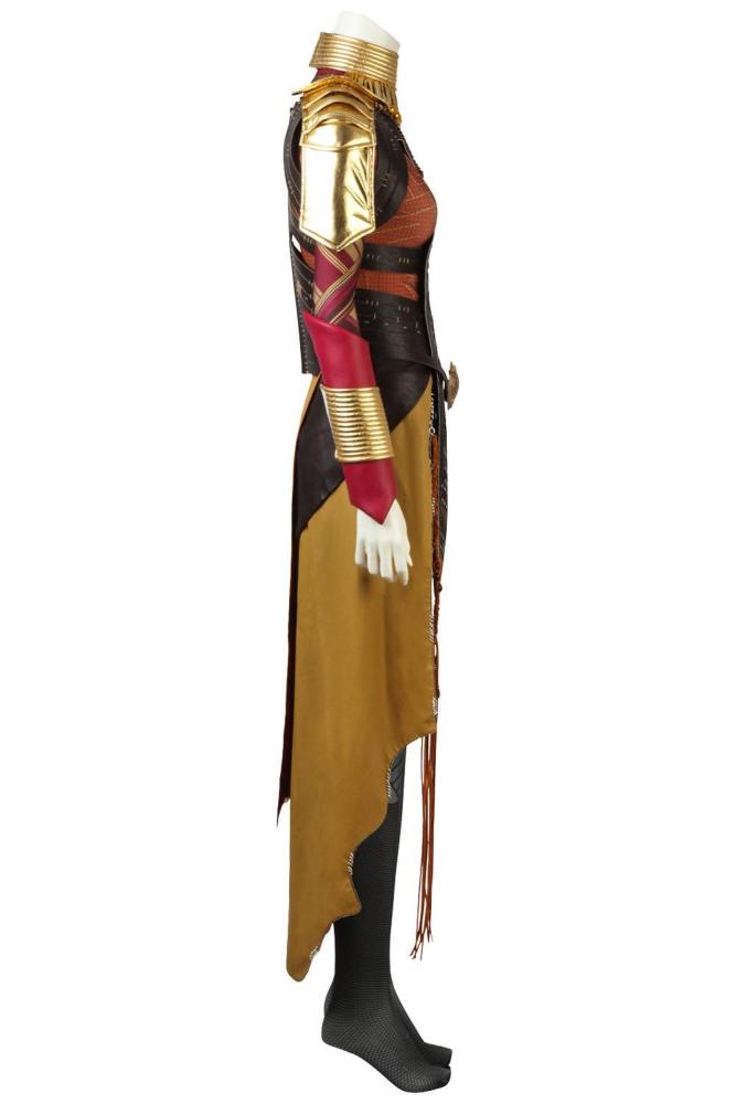 Avengers 3 Infinity War  Black Panther Okoye Outfit Cosplay Costume