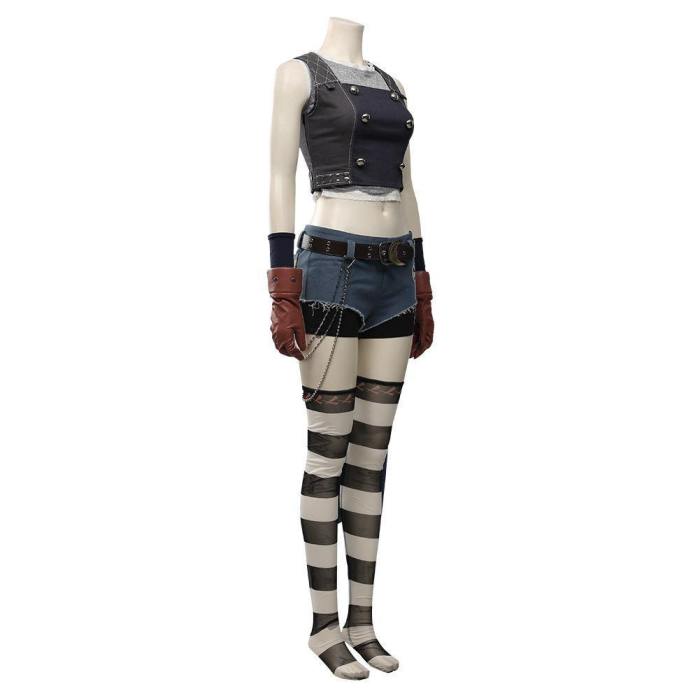 Final Fantasy Vii Remake-Kyrie Canaan Women Uniform Outfit Halloween Carnival Costume Cosplay Costume