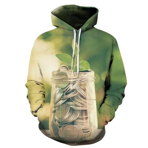 Save Your Coins 3D - Sweatshirt, Hoodie, Pullover