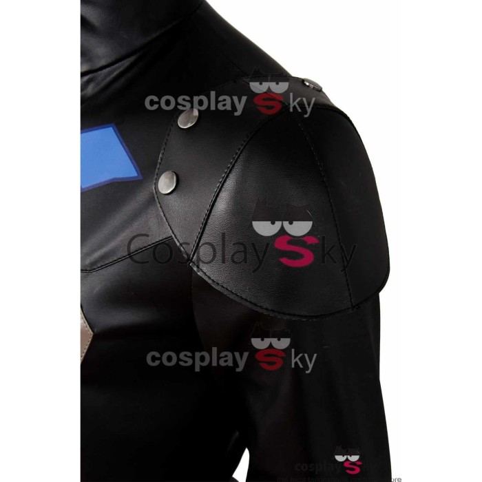 Young Justice S2 Nightwing Uniform Jumpsuit Cosplay Costume