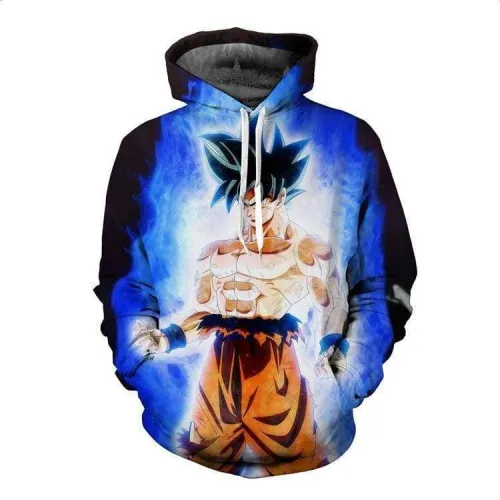 Dragon Ball Z Hoodie Limit Breaker Goku Pullover Hoodie